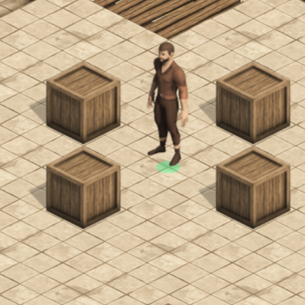Isometric Sokoban